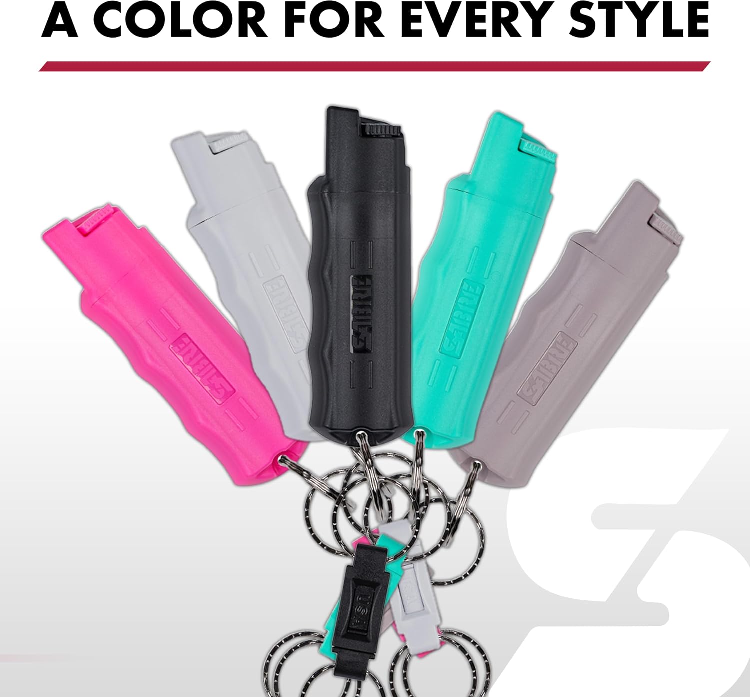 SABRE 3-in-1 Defense Pepper Spray with Tear Gas & UV Marking Dye