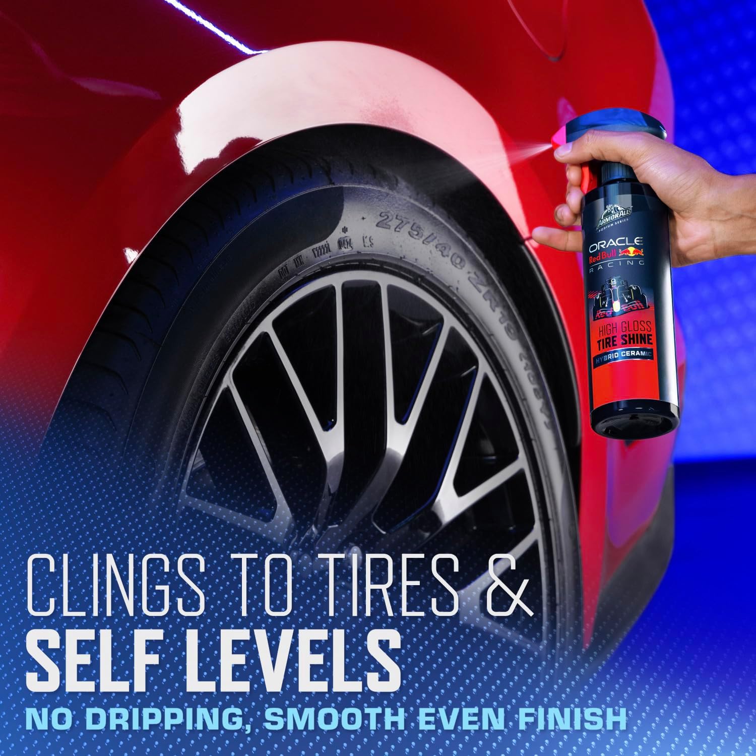 Hybrid Ceramic High-Gloss Tire Shine Spray – 16 fl oz