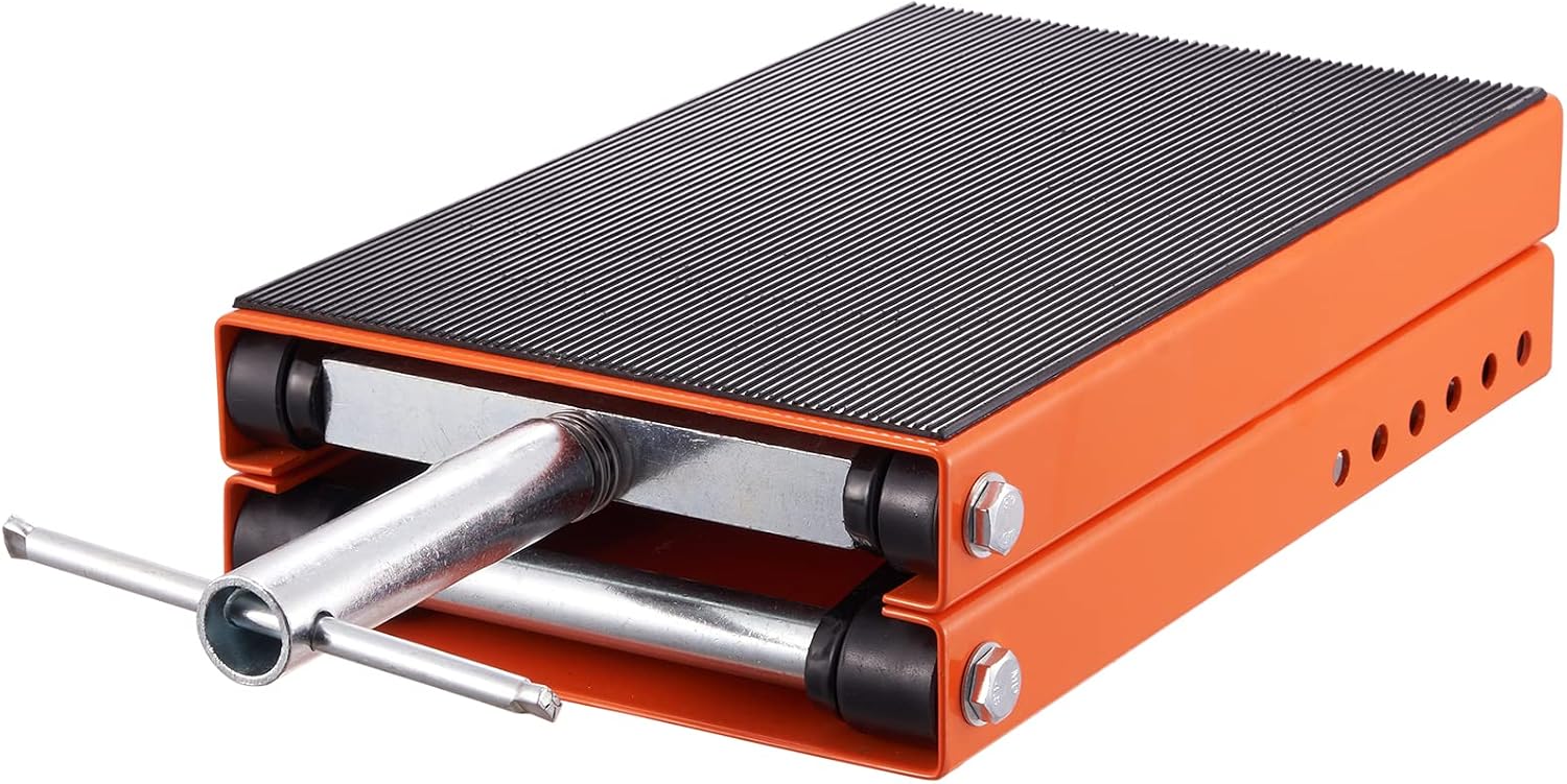 1100 lb Motorcycle Scissor Lift Jack with Safety Pin