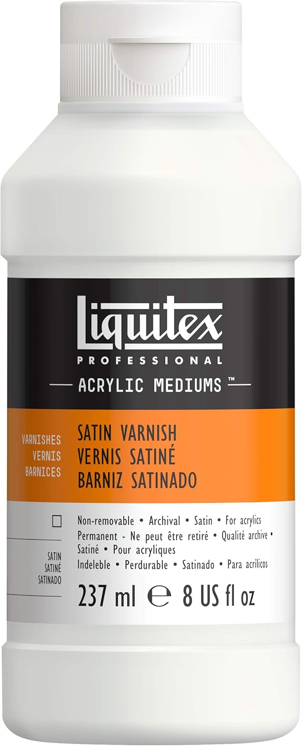 Professional Satin Acrylic Varnish – 8 oz