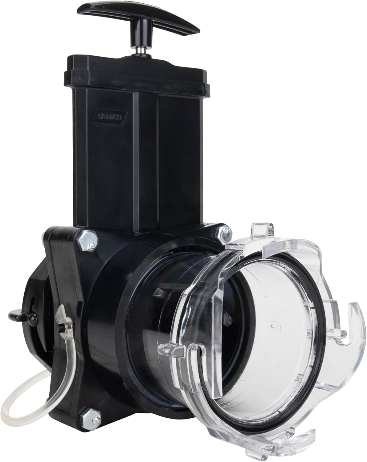 Camco RV Gate Valve with Clear Adapter – Model 39053
