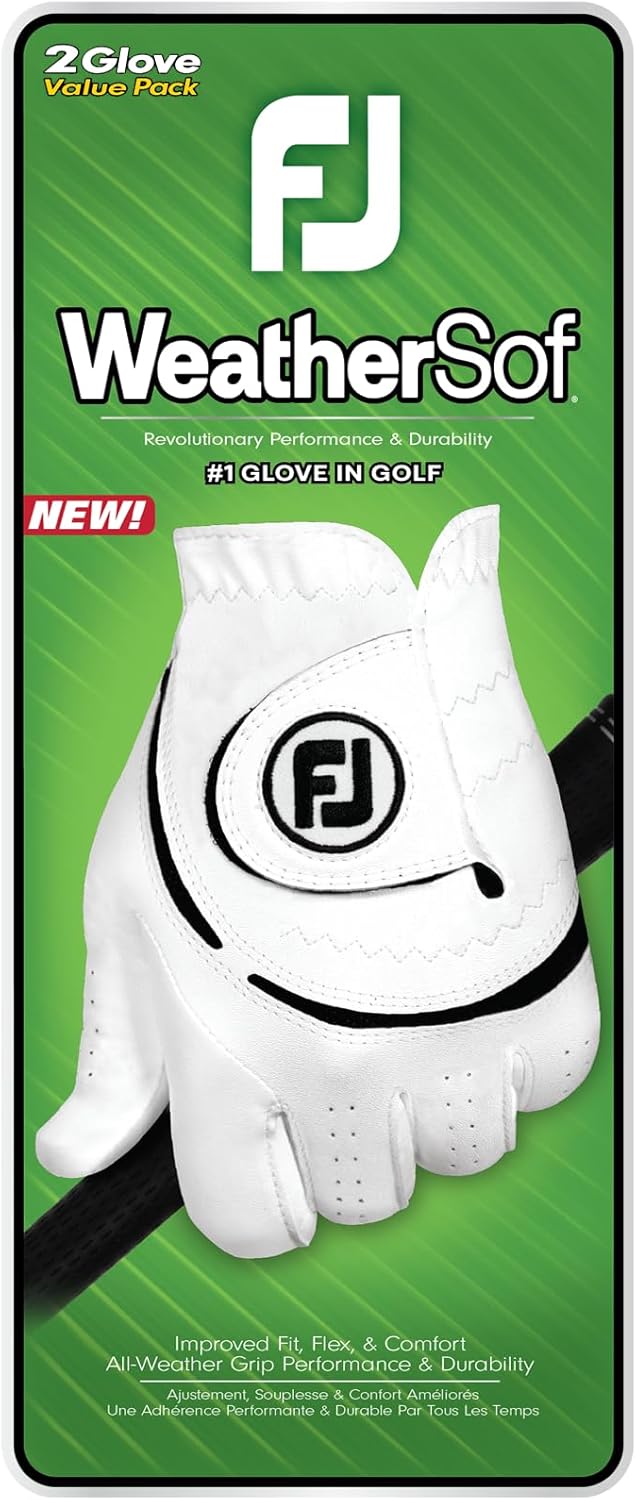 Men's Golf Gloves – 2 Pack