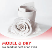 White Air-Dry Modeling Clay – 2.2 lb Block