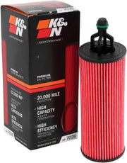 K&N HP-7026 High Performance Oil Filter – 20,000 Mile Protection