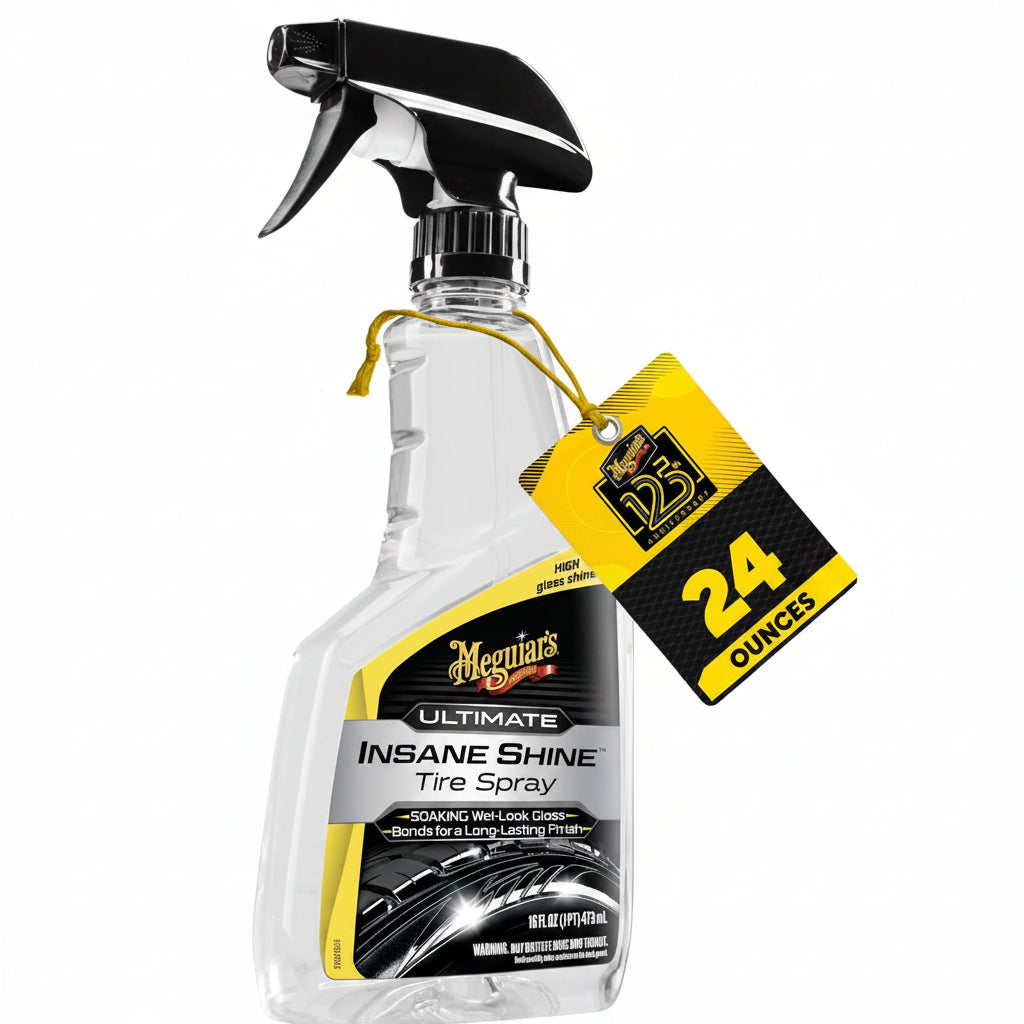 High-Gloss Wet-Look Tire Shine Spray – 16 oz