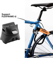 Heavy-Duty Bike U-Lock with 4 ft Security Cable