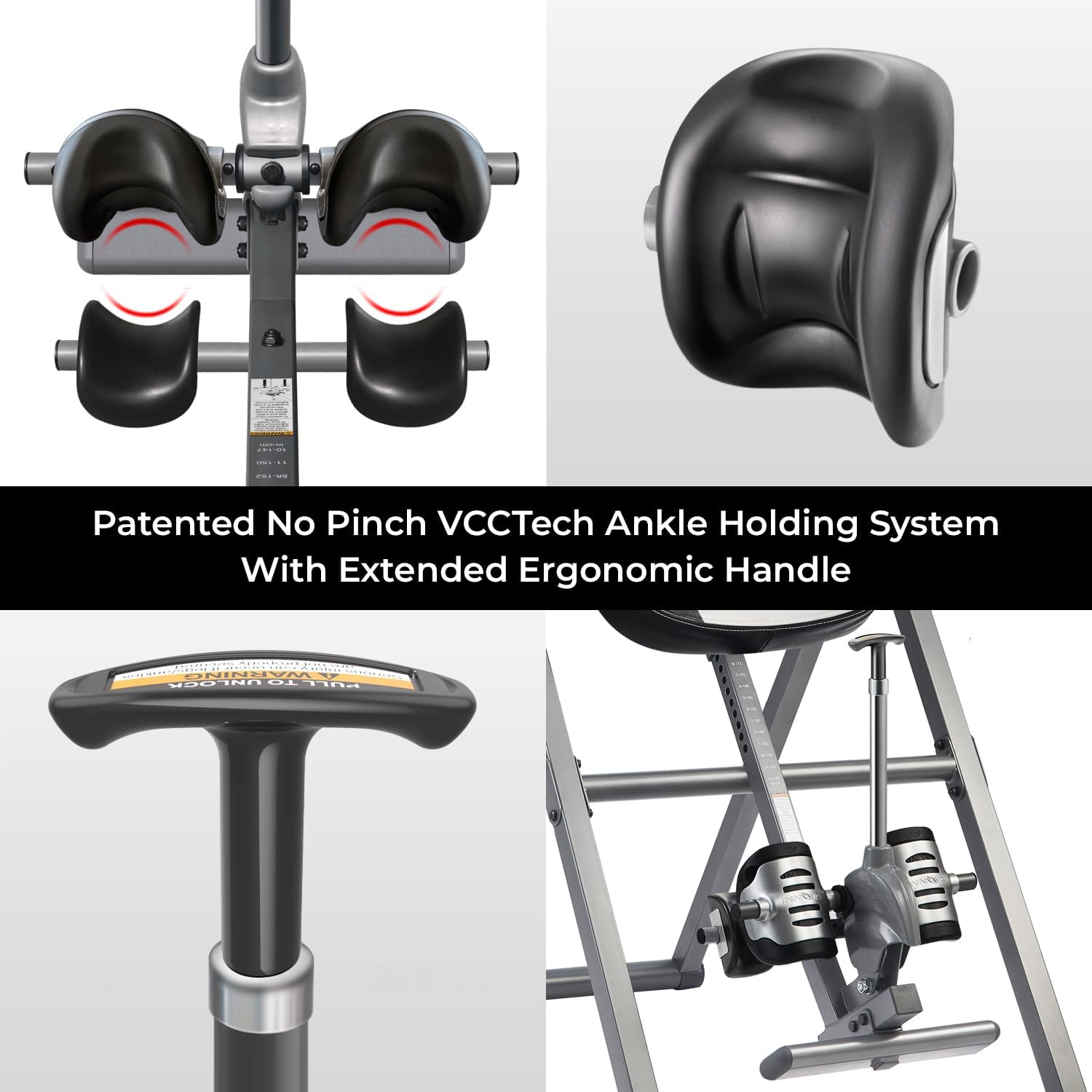 Advanced Heat & Massage Inversion Table
