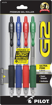 Ultra Fine Colored Gel Pens 4-Pack