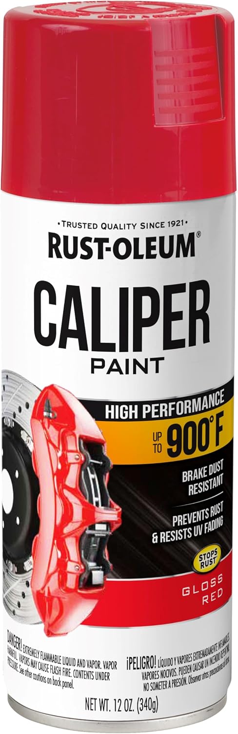 Rust-Oleum Caliper Spray Paint – Red, 12 Oz