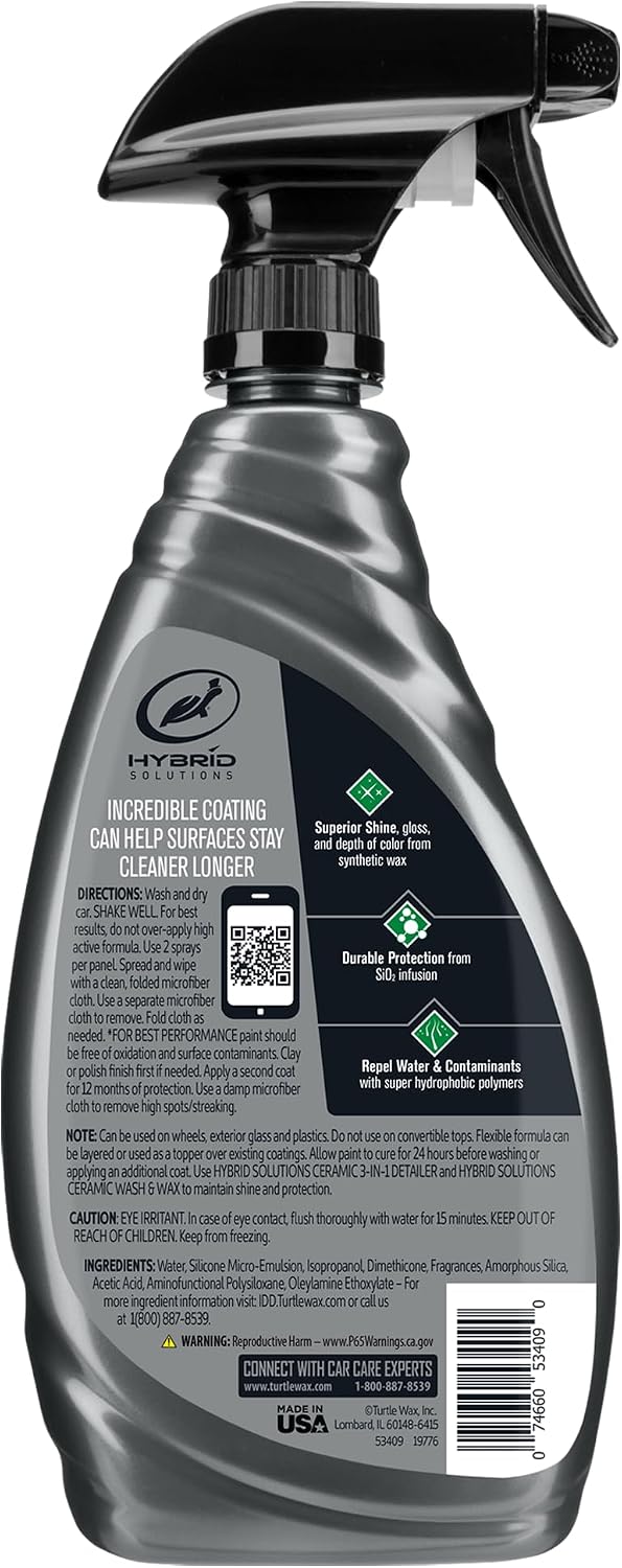 Ceramic Spray Wax Coating – 16 oz