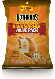 Disposable Air-Activated Hand Warmers Value Pack