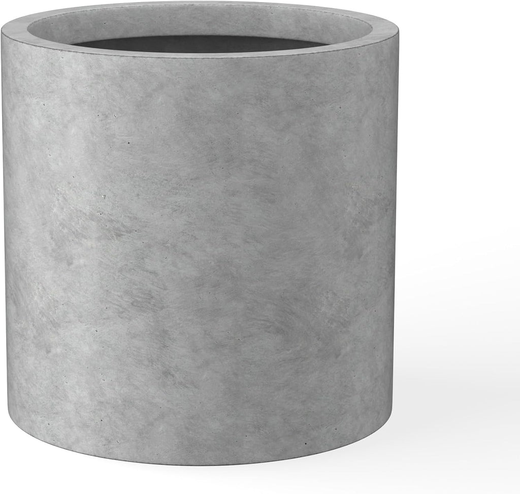 Weathered Cylinder Planter