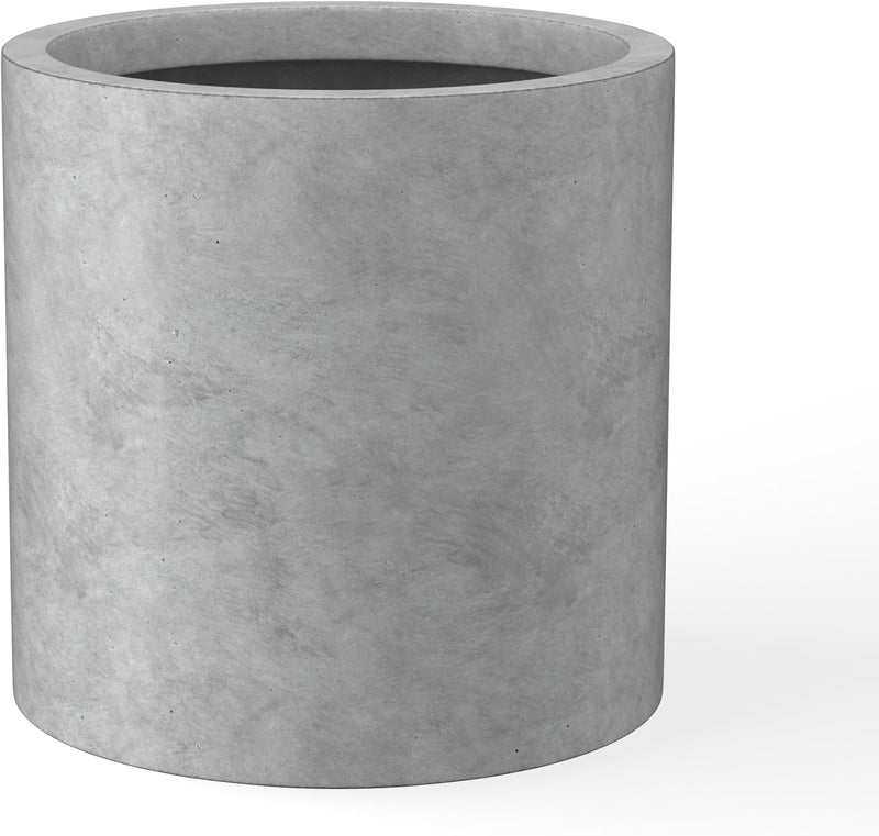 Weathered Cylinder Planter
