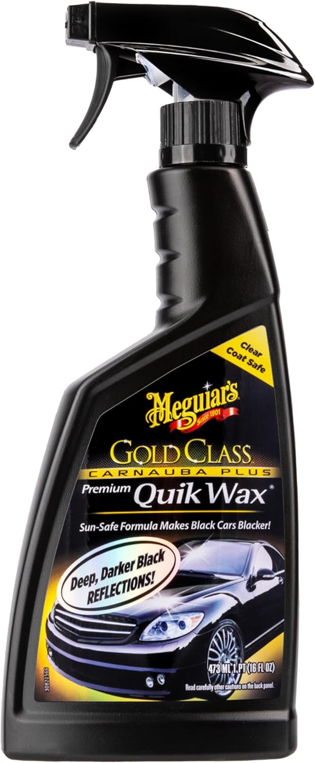 Meguiar's Gold Class Carnauba Quik Wax Spray – 16 Oz