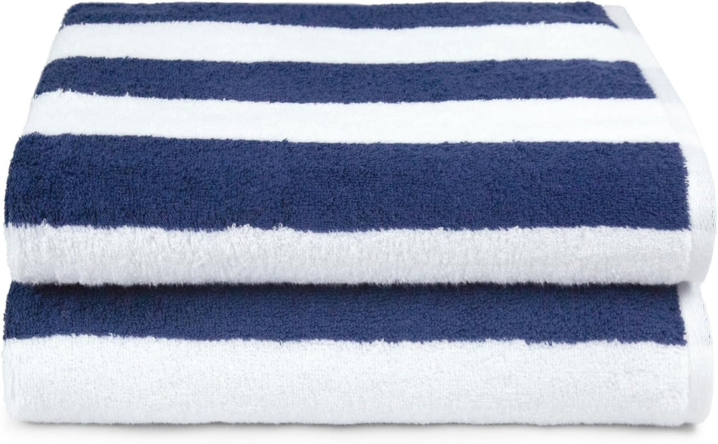2-Pack Cotton Cabana Beach Towels