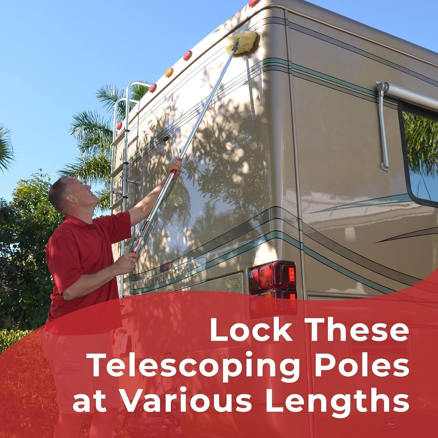 6-Foot Telescoping Extension Handle