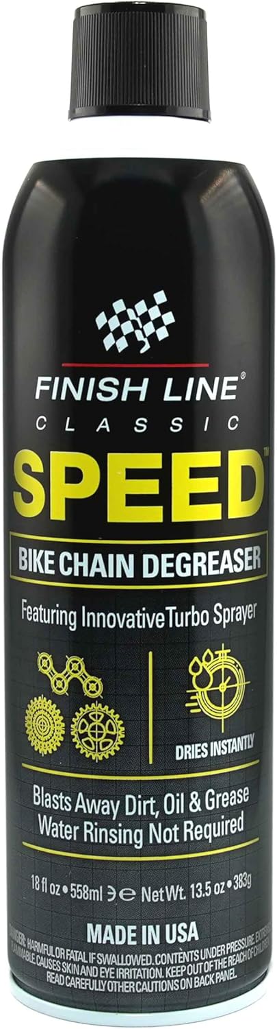 Bike Chain & Drivetrain Degreaser Spray – 18 oz