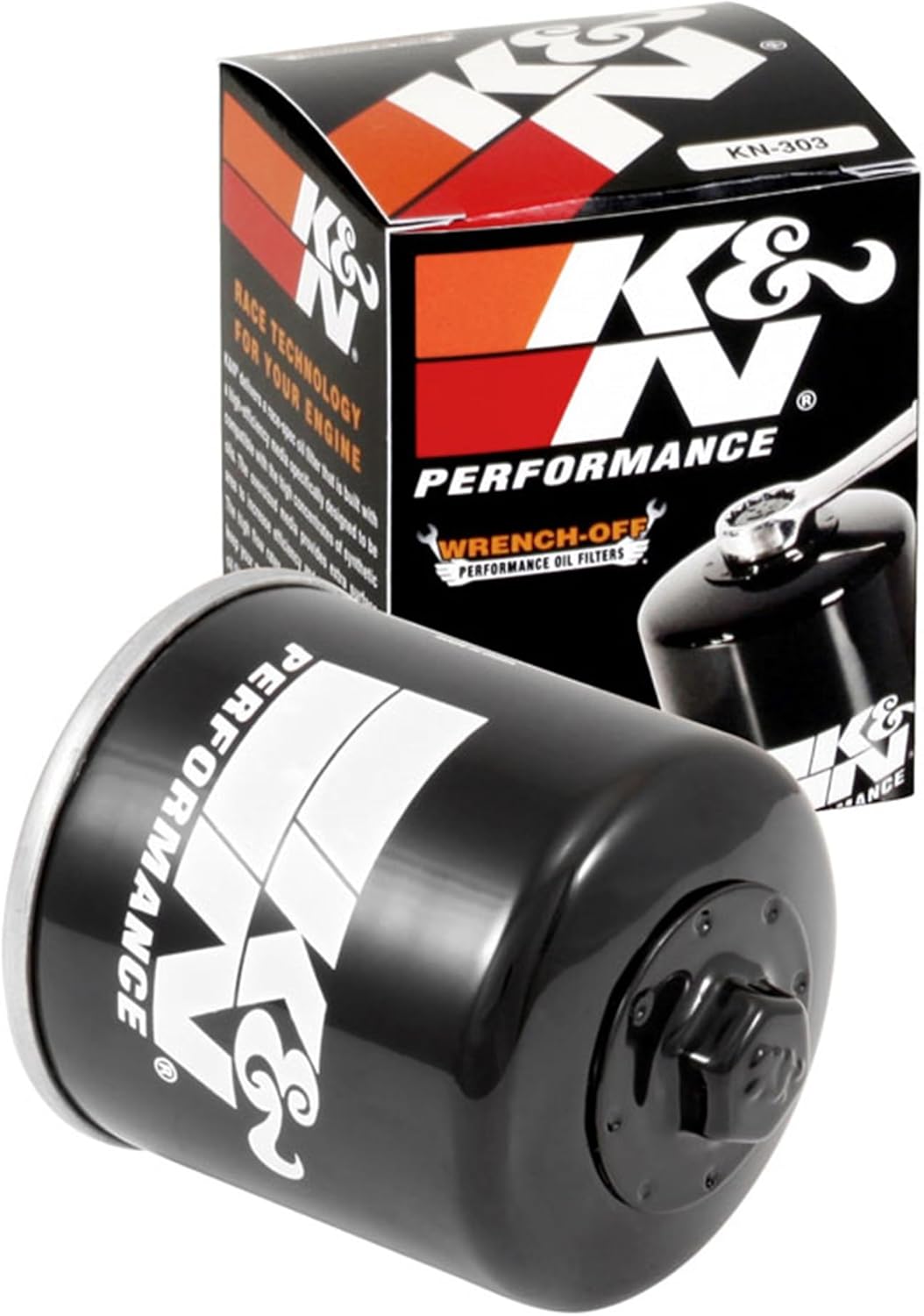 K&N KN-303 High Performance Motorcycle Oil Filter