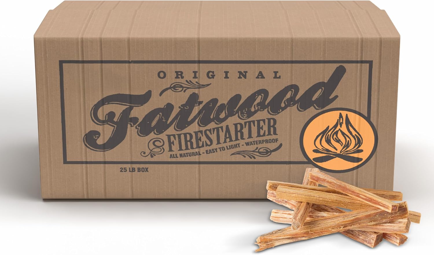 All-Natural Fatwood Fire Starter Sticks