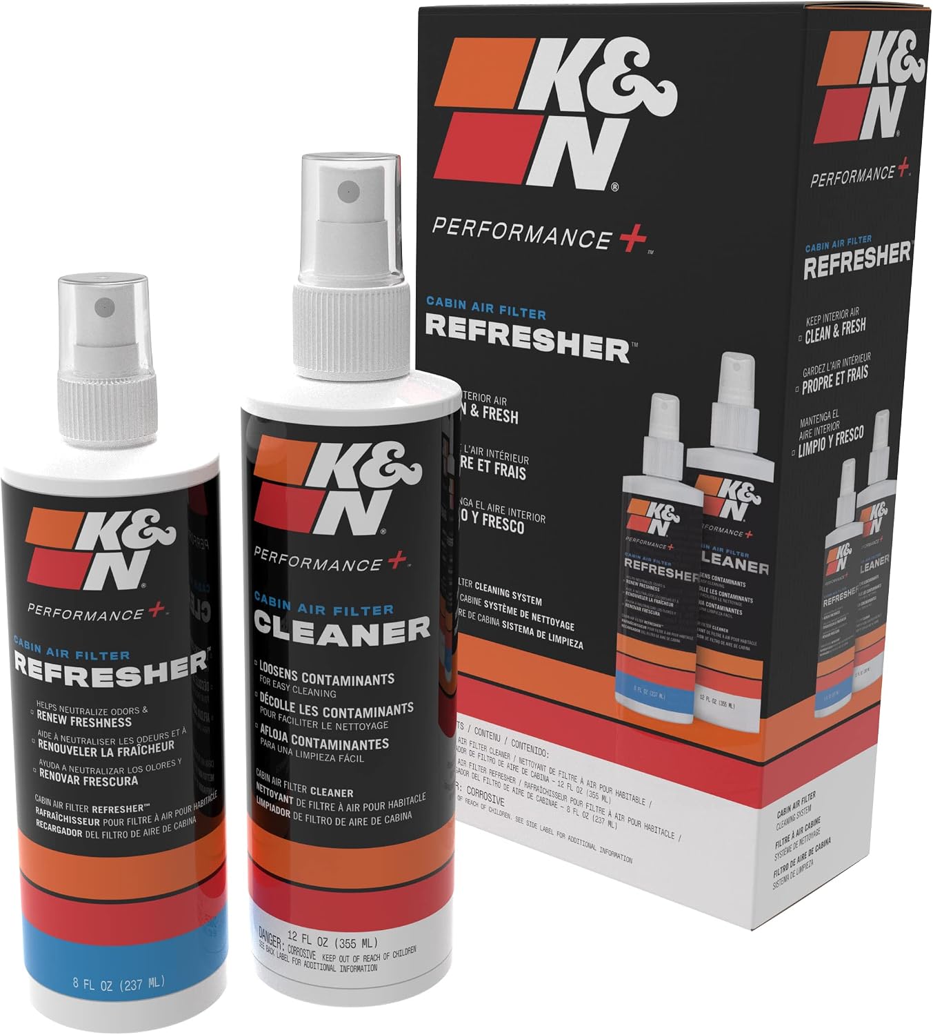 Cabin Air Filter Cleaner & Refresher Kit