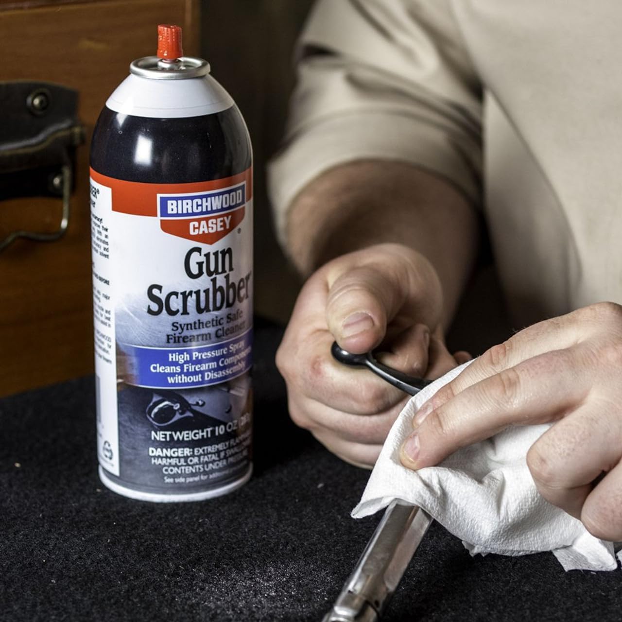 Firearm Cleaning Solvent Spray for Gun Maintenance