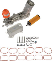 Upgraded Aluminum Engine Oil Filter Housing with Cooler & Filter