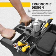 Heavy Duty 2-Shelf Utility Service Cart