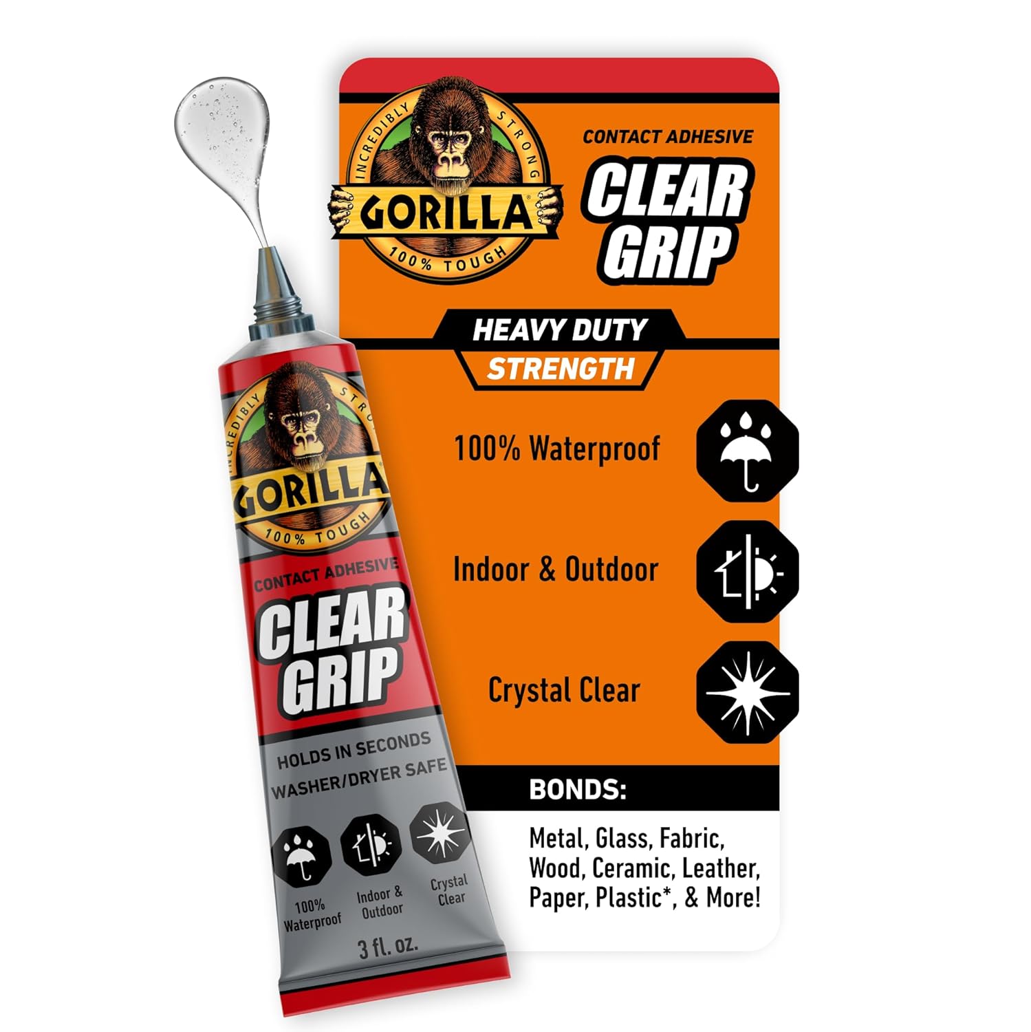 Clear Waterproof Contact Adhesive