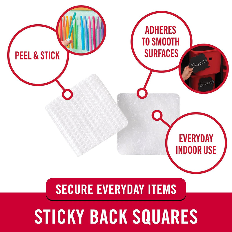 Sticky Back Hook and Loop Fasteners