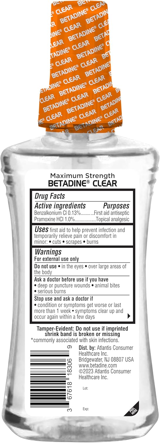 Antiseptic First Aid Spray