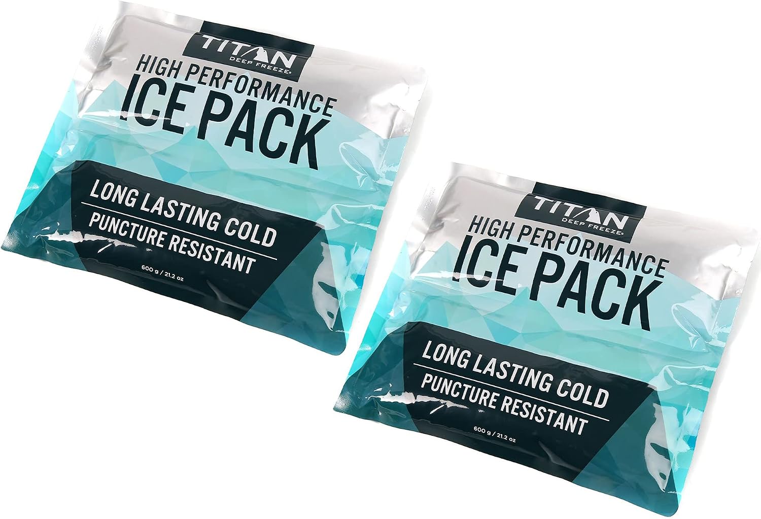 Titan Soft Gel Ice Pack – 2 Pack, 600g Each