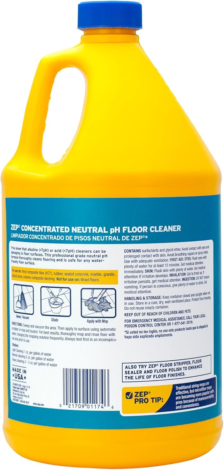 Neutral pH Concentrated Floor Cleaner