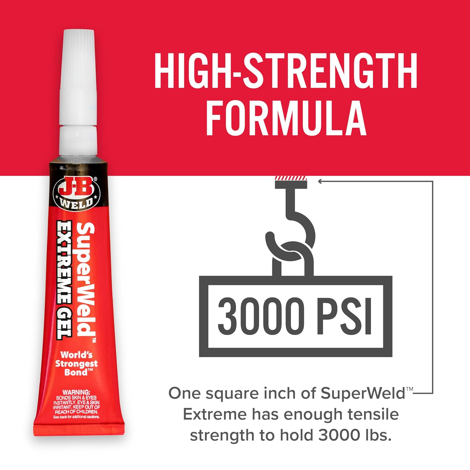 J-B Weld SuperWeld Extreme Super Glue, 15g