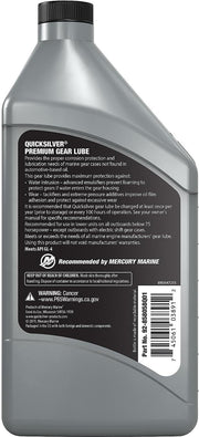 SAE 80W-90 Premium Marine Gear Lubricant – 32 oz