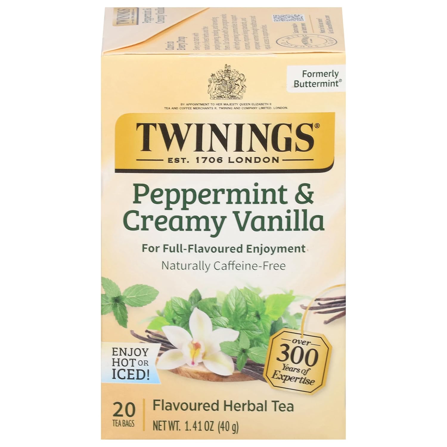 Peppermint Vanilla Herbal Tea