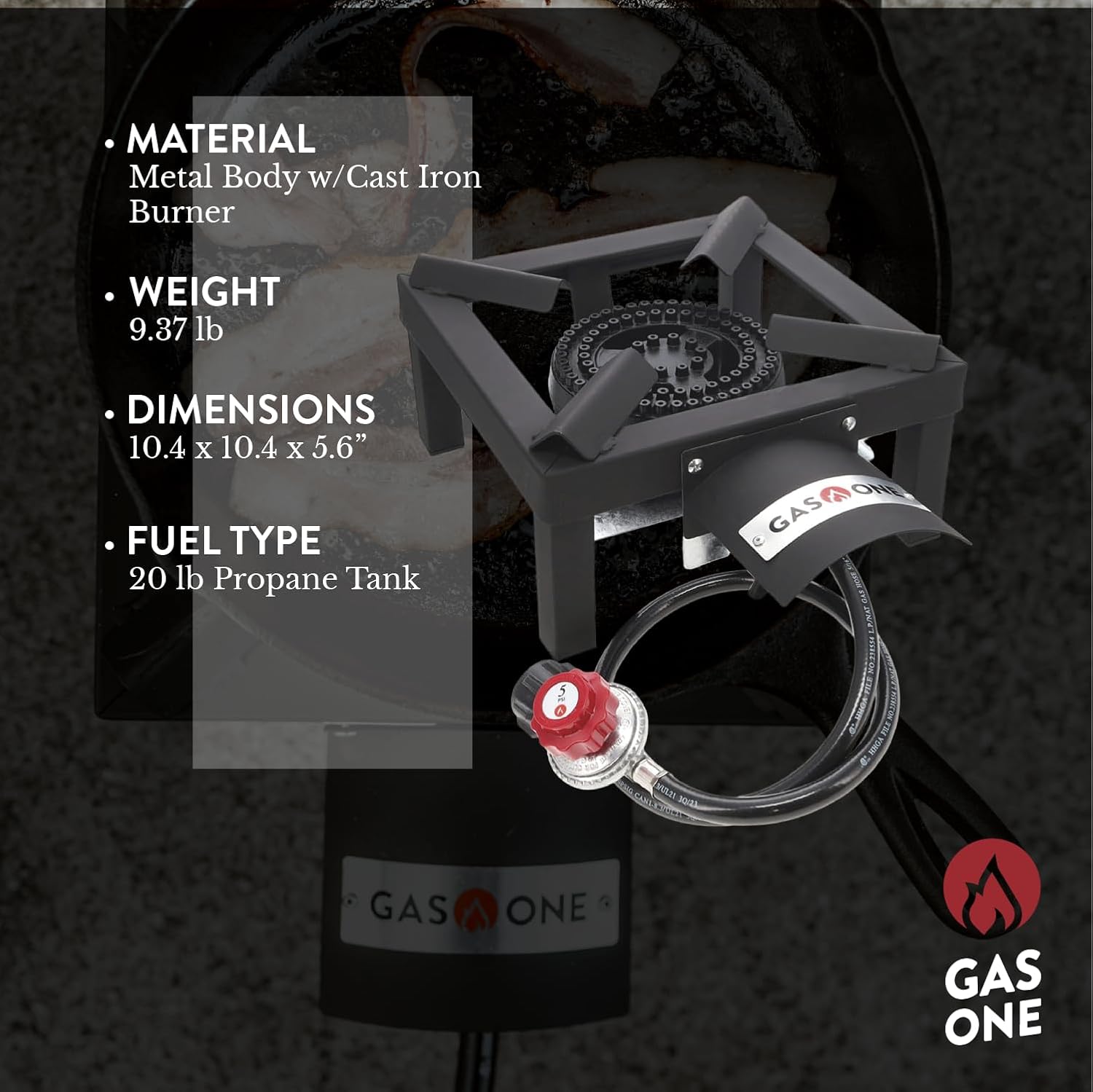 High Pressure Single Propane Burner