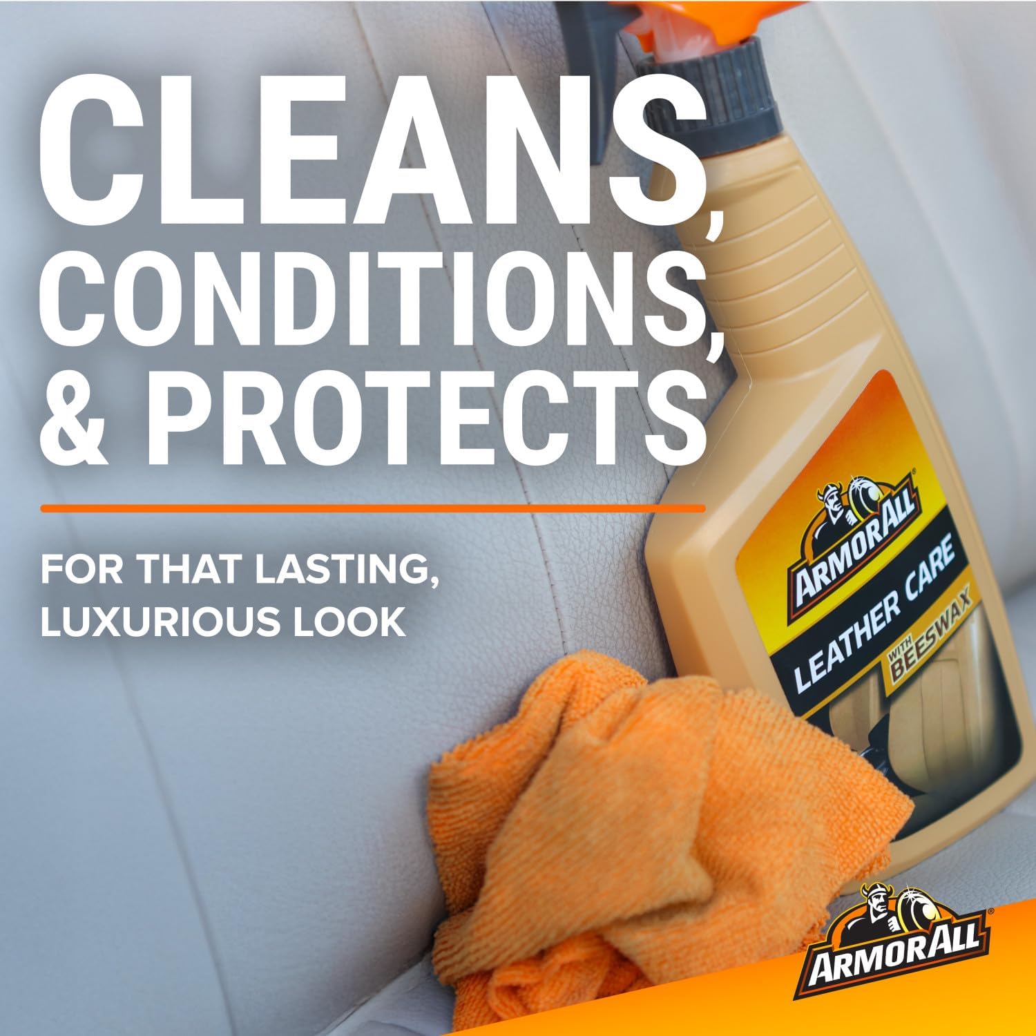 Leather Cleaner & Conditioner Spray with Beeswax – 16 fl oz