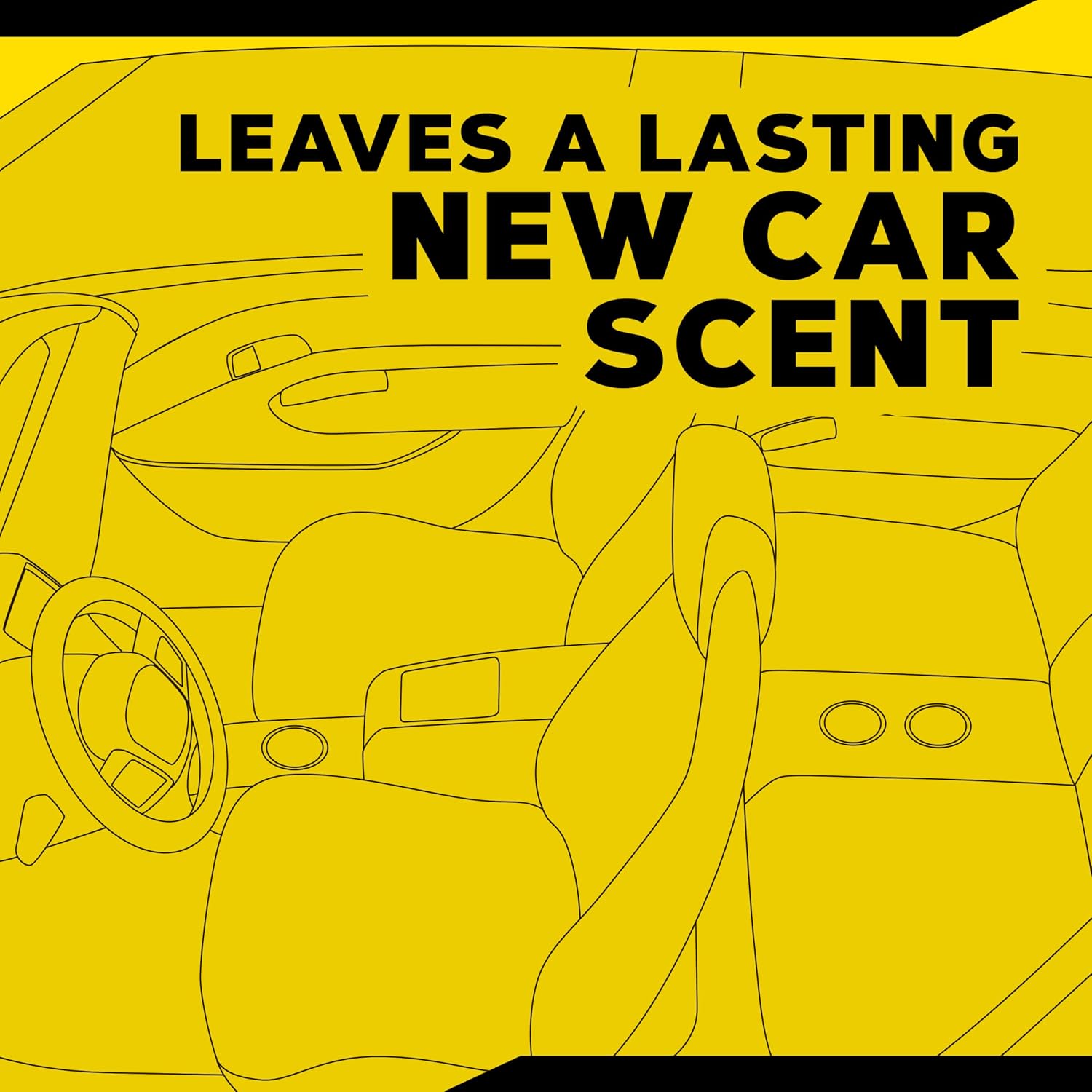 Meguiar’s Air Re-Fresher Odor Fighting Spray – New Car Scent, 8 Oz