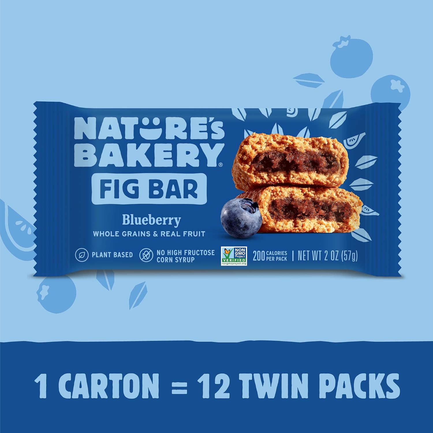 Blueberry Fig Snack Bars