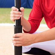 Adjustable Baseball & Softball Batting Tee with Home Plate