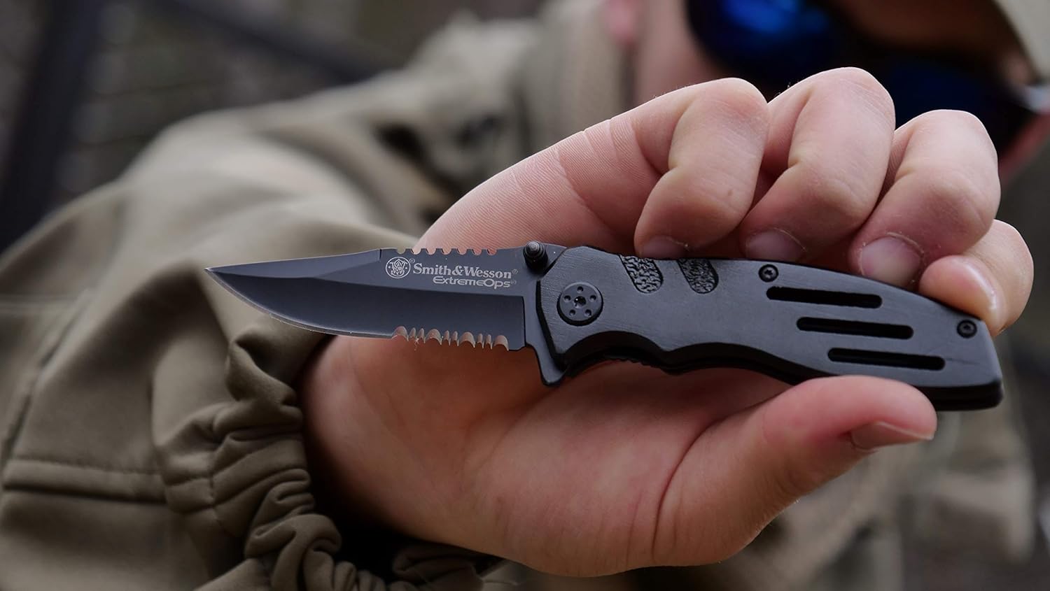Smith & Wesson Extreme Ops SWA24S Folding Knife