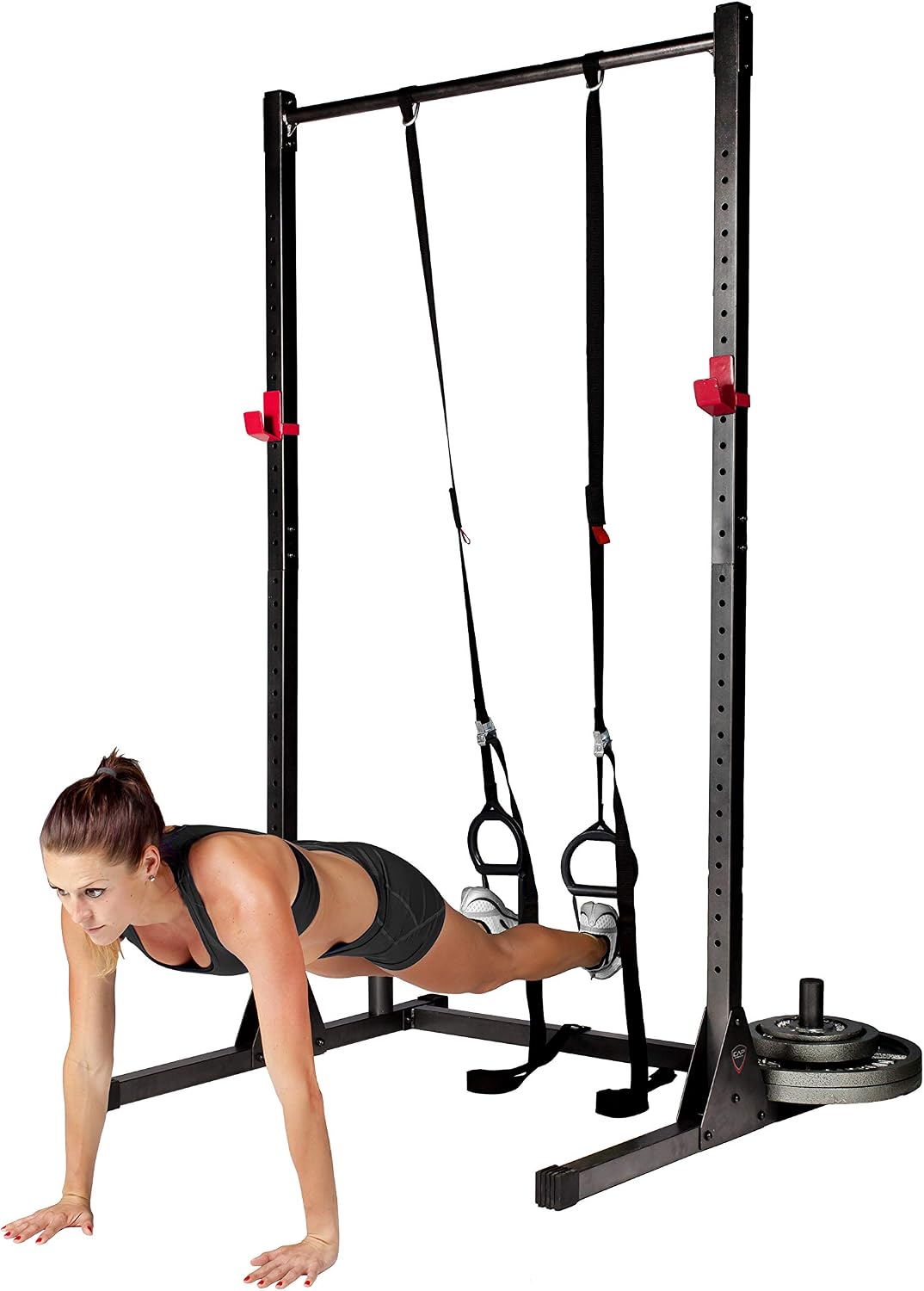 Heavy-Duty Power Rack for Strength Training