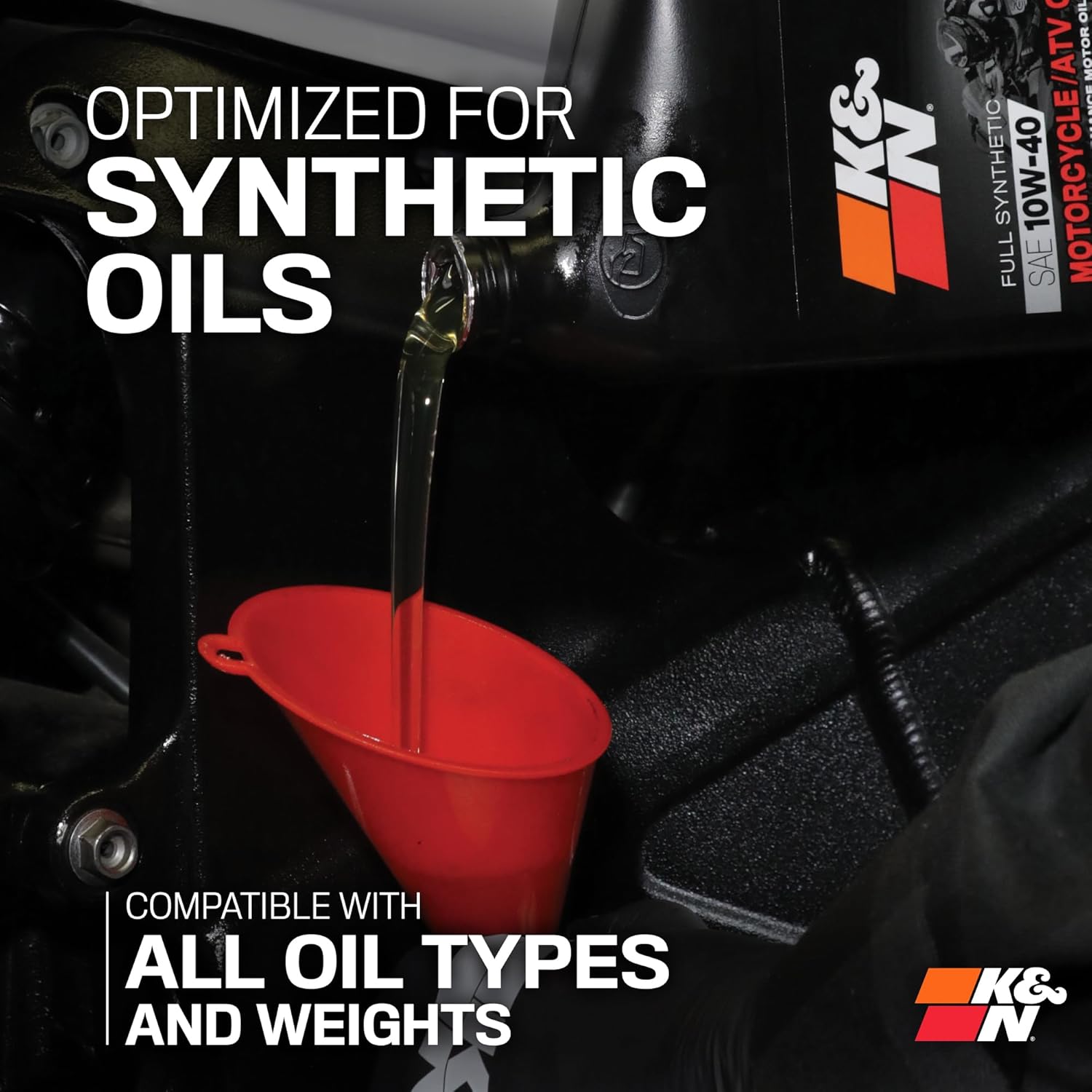 K&N KN-303 High Performance Motorcycle Oil Filter