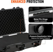 Rifle Hard Case with Wheels