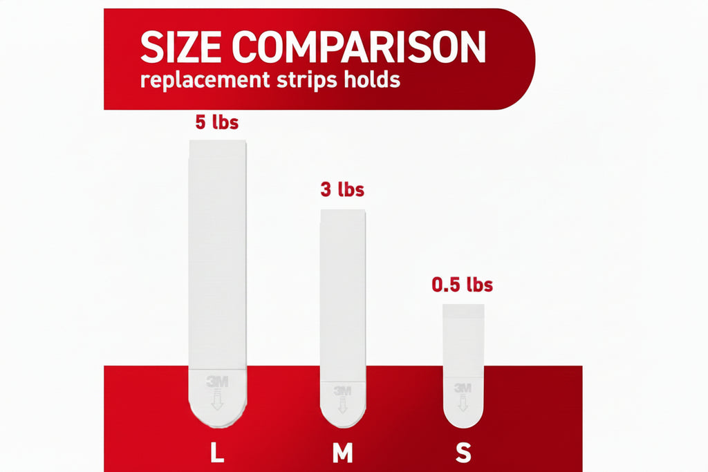 Large Adhesive Replacement Strips
