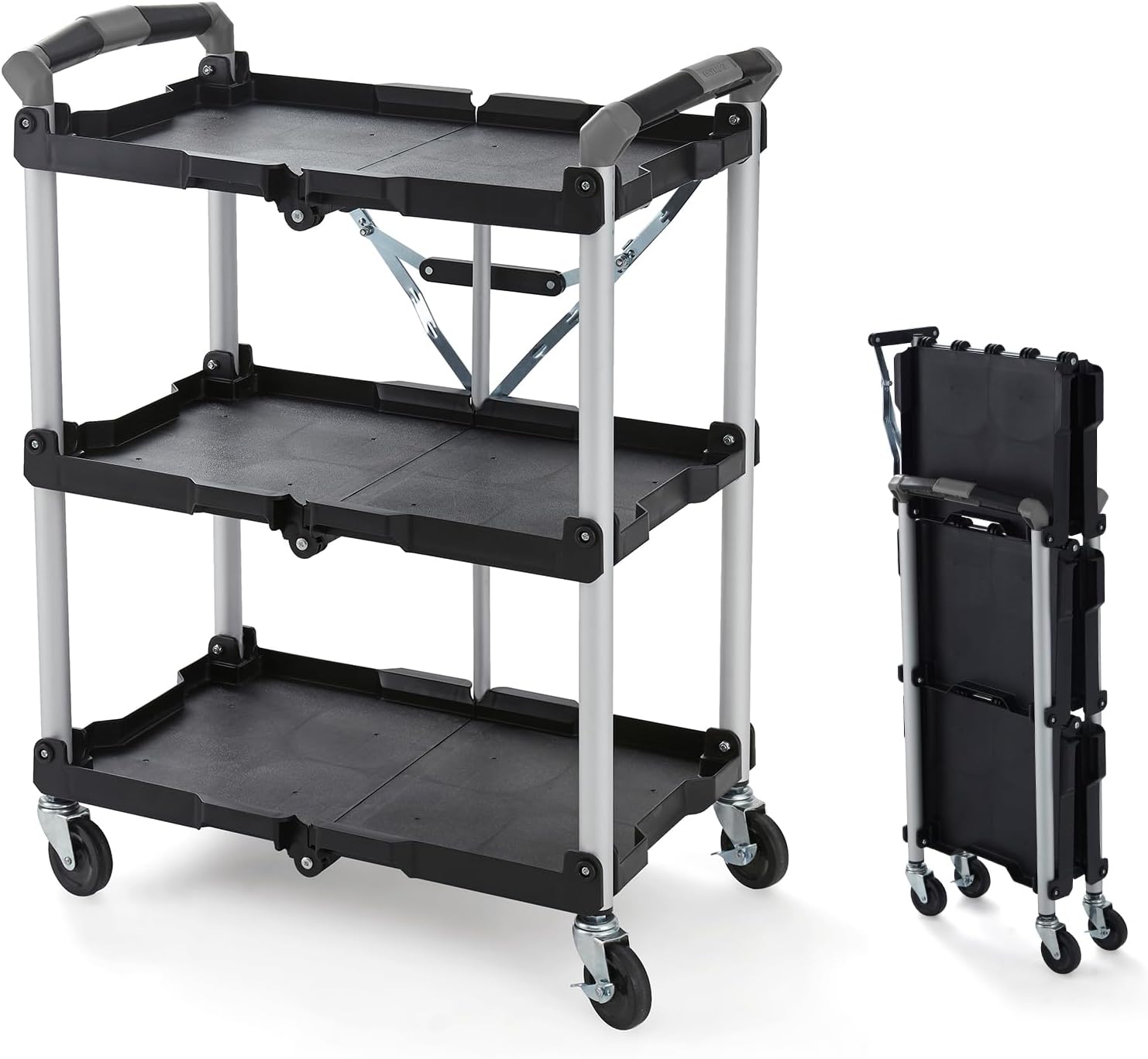 Folding Service Cart