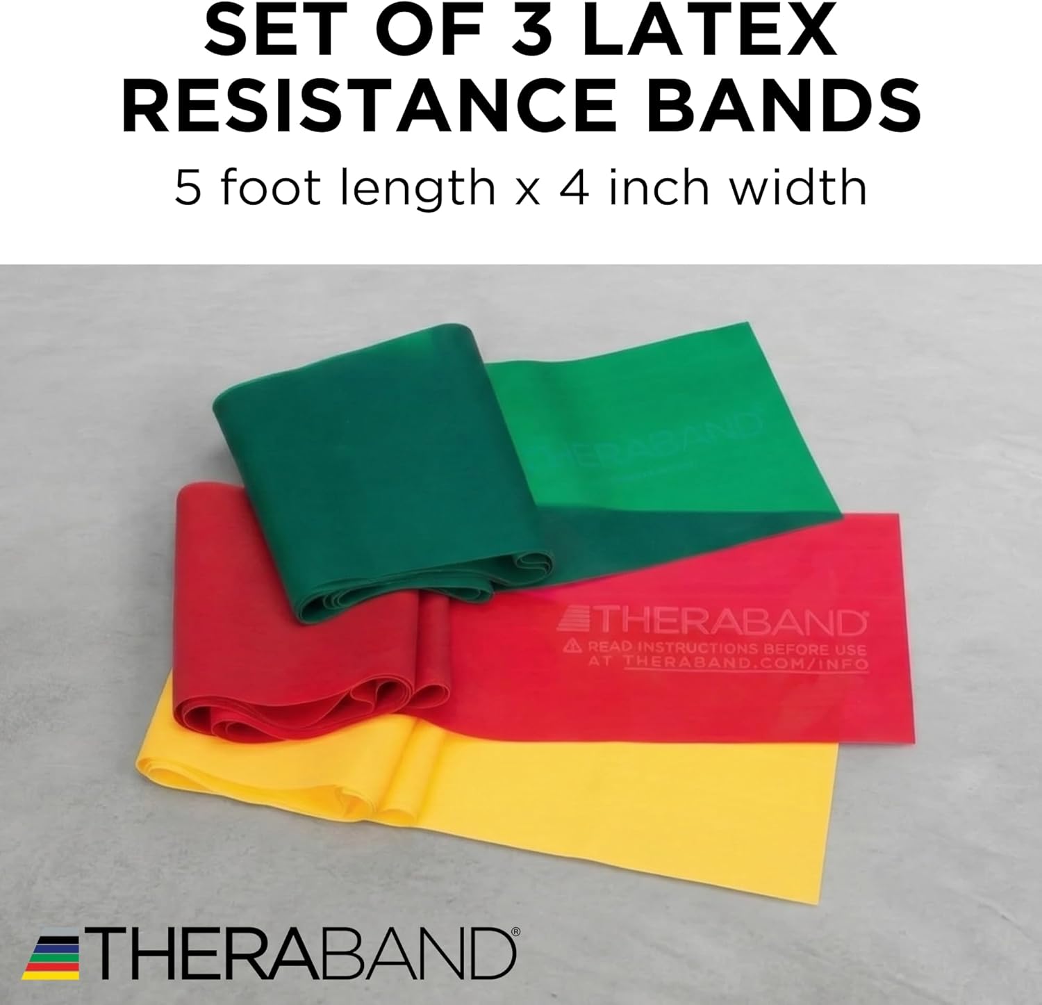 Resistance Bands Set for Exercise & Physical Therapy
