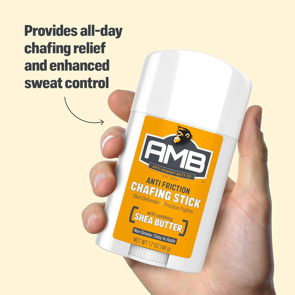 Anti-Chafing Body Glide Stick with Shea Butter & Almond Oil