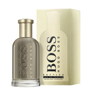 Hugo Boss Boss Bottled Eau de Parfum 100ml 3.3 oz grey bottle with gold cap and cream box