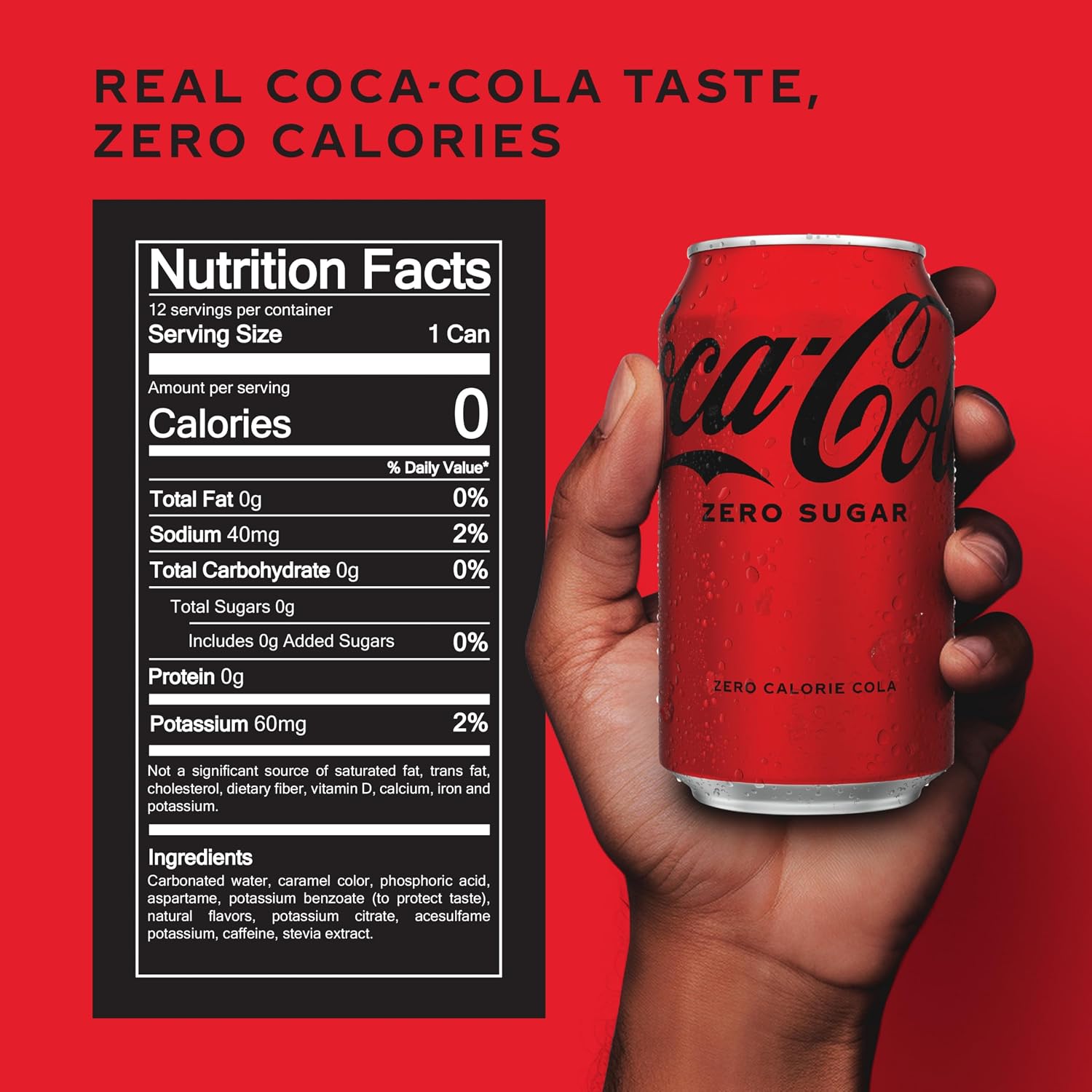 Zero Sugar Cola Soda